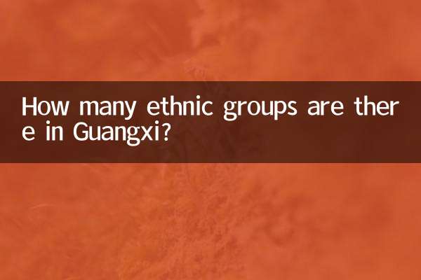 広西チワン族自治区には何人の民族がいますか?