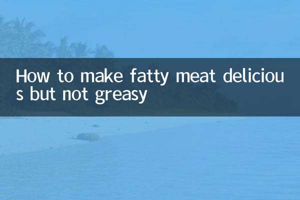 Cómo hacer que la carne grasa sea deliciosa pero no grasosa