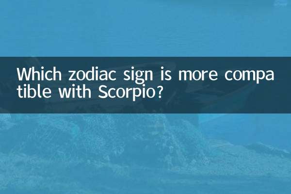 Quale segno zodiacale è più compatibile con lo Scorpione?