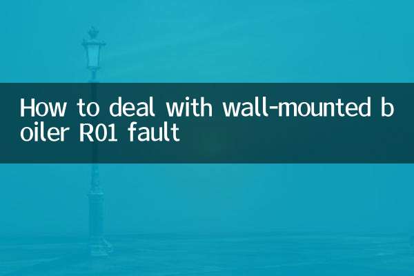 نحوه برخورد با خطای دیگ دیواری R01