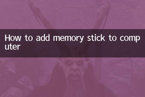 Come aggiungere una memory stick al computer