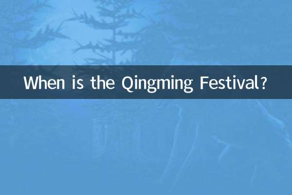 清明挂什么时候