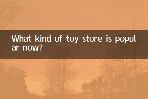 अब किस प्रकार के खिलौनों की दुकान लोकप्रिय है?
