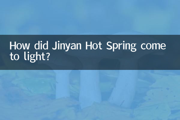 كيف ظهر ينبوع جينيان الحار إلى النور؟