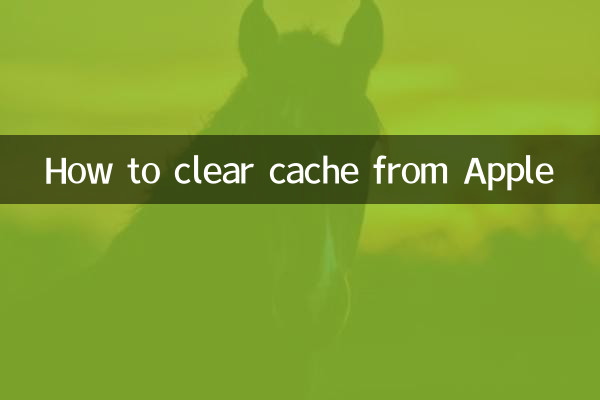 Cómo borrar el caché de Apple