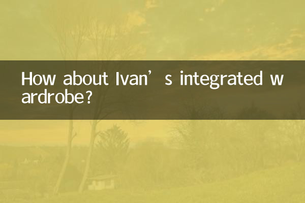 Wie wäre es mit Ivans integriertem Kleiderschrank?