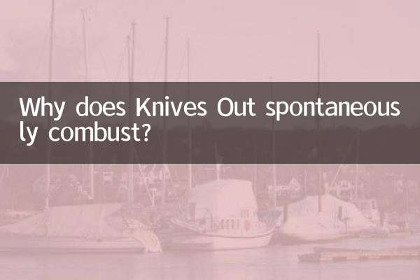 Почему Knives Out самовозгорается?