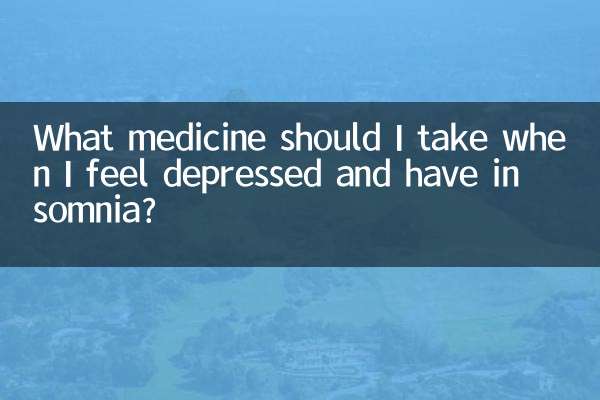 Quali medicine dovrei prendere quando mi sento depresso e soffro di insonnia?