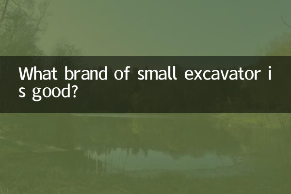 Que marca de pequena escavadeira é boa?