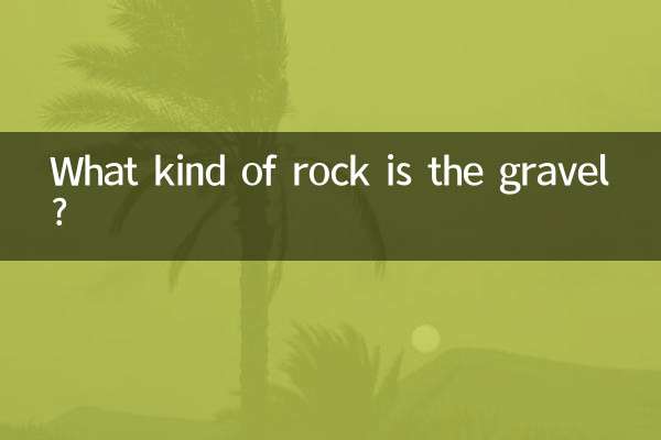 Was für ein Gestein ist der Kies?