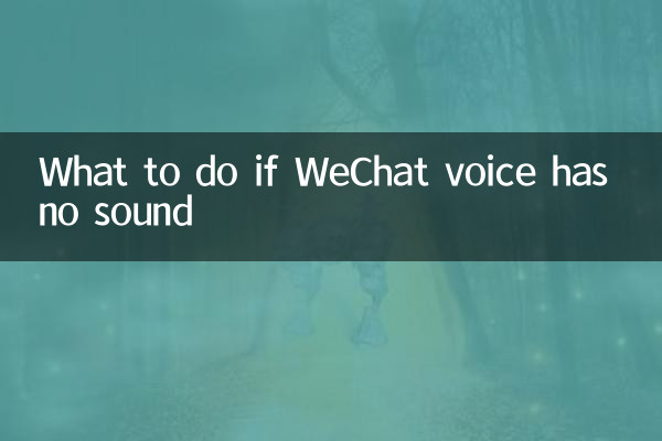 What to do if WeChat voice has no sound