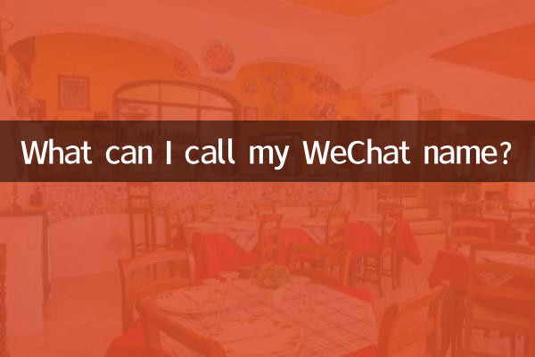 What can I call my WeChat name?