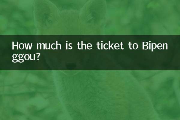 Bipenggou এর টিকিট কত?