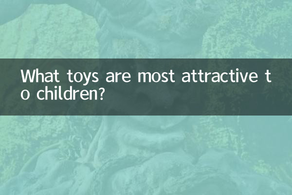 子どもにとって最も魅力的なおもちゃは何ですか?