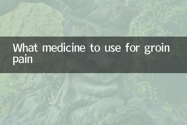 Que remédio usar para dor na virilha