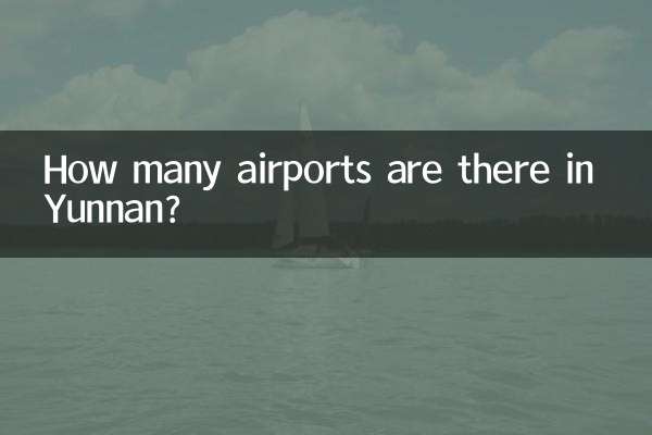 Combien d'aéroports y a-t-il à Yunnan ?
