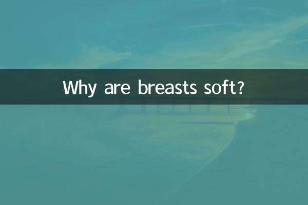 Por que os seios são macios?