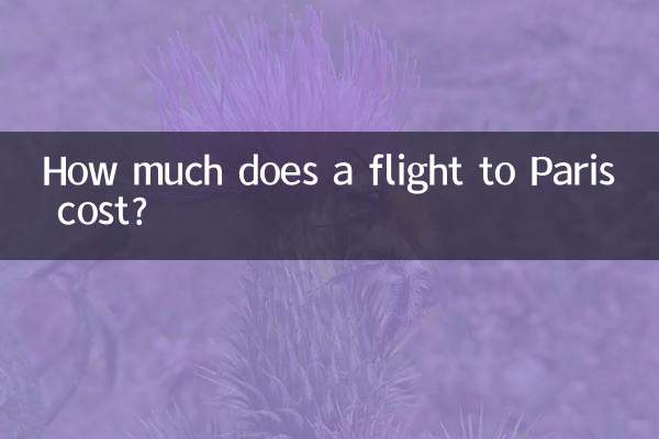 پیرس کے لئے پرواز کی قیمت کتنی ہے؟