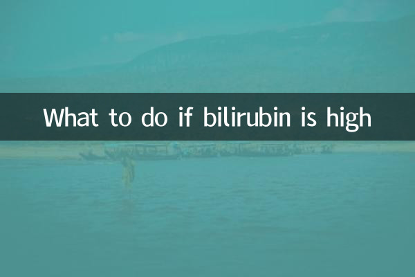Was tun, wenn der Bilirubinspiegel hoch ist?