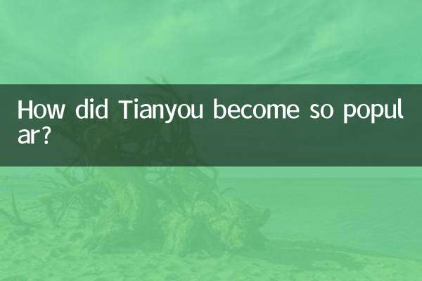 Wie wurde Tianyou so beliebt?