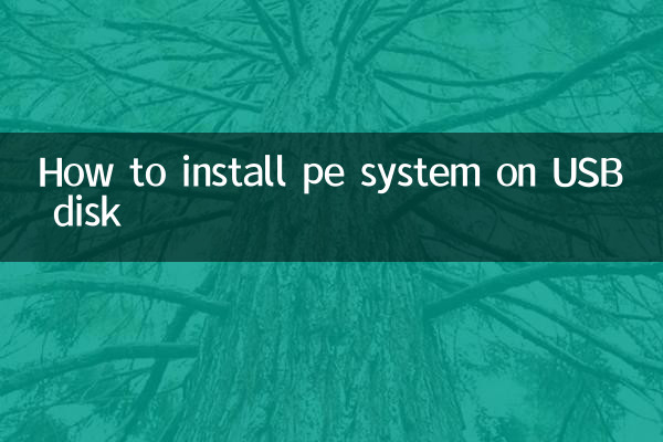 u盤怎麼裝pe系統