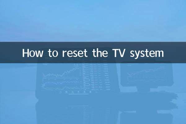 电视怎么重做系统