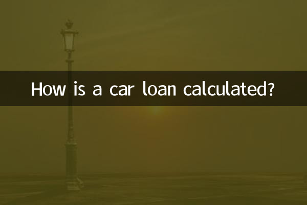 كيف يتم حساب قرض السيارة؟