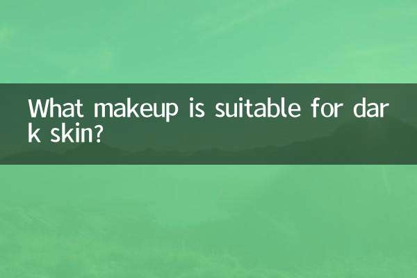 Qual maquiagem é adequada para pele escura?