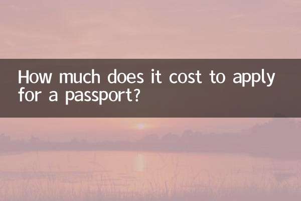 ما هي تكلفة التقدم بطلب للحصول على جواز السفر؟