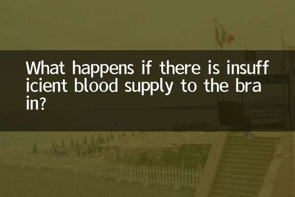 大腦供血不足會怎麼樣