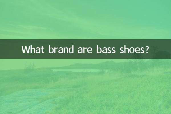 What brand are bass shoes?