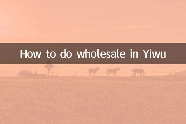 Wie man Großhandel in Yiwu macht