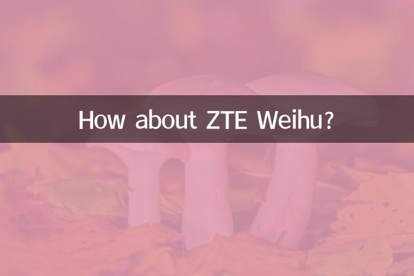ZTE Weihu সম্পর্কে কেমন?