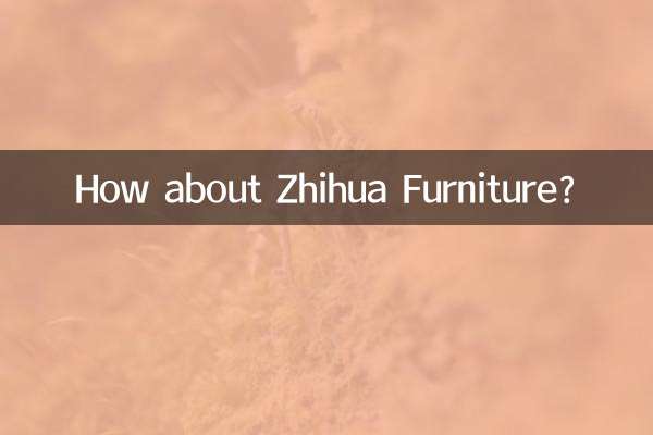 Как насчет мебели Zhihua?