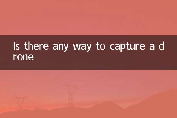 Esiste un modo per catturare un drone?