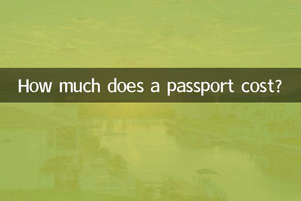 Combien coûte un passeport ?