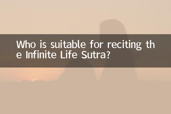 Chi è adatto a recitare il Sutra della Vita Infinita?