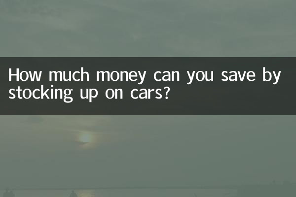 ¿Cuánto dinero puedes ahorrar al abastecerte de autos?