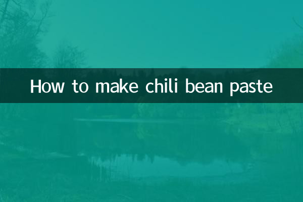 Как приготовить пасту из бобов чили