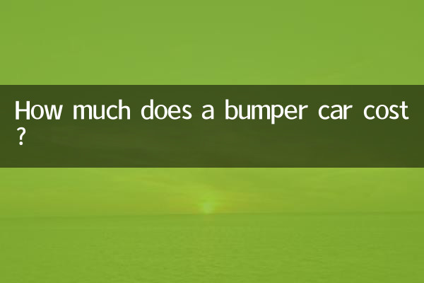 Quanto custa um carrinho bate-bate?