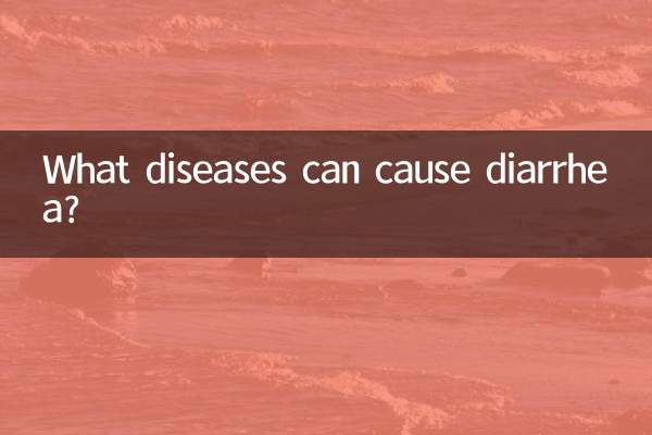 Quali malattie possono causare la diarrea?