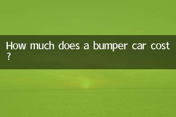 Quanto custa um carrinho bate-bate?