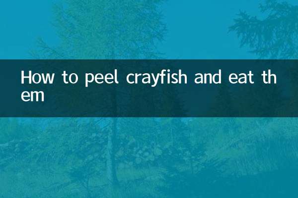 কীভাবে ক্রেফিশের খোসা ছাড়বেন এবং সেগুলি খাবেন