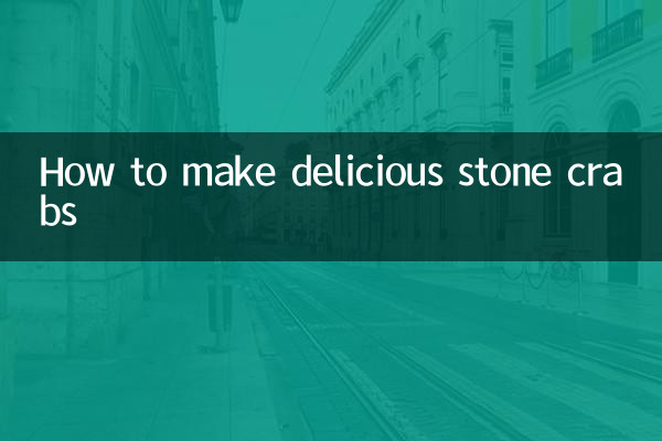 Comment faire de délicieux crabes de pierre