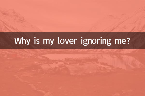 কেন আমার প্রেমিকা আমাকে অবহেলা করছে?