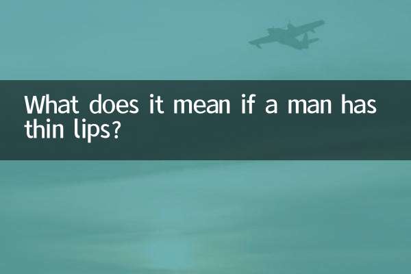 Was bedeutet es, wenn ein Mann dünne Lippen hat?