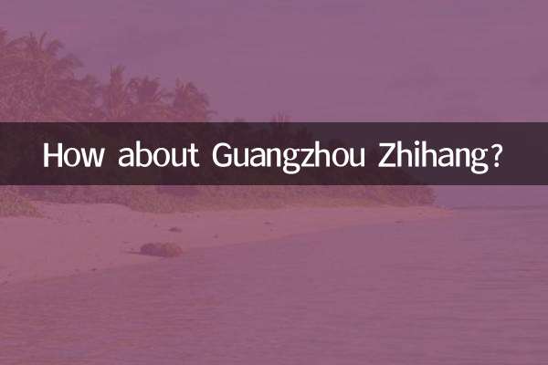 Et Guangzhou Zhihang ?