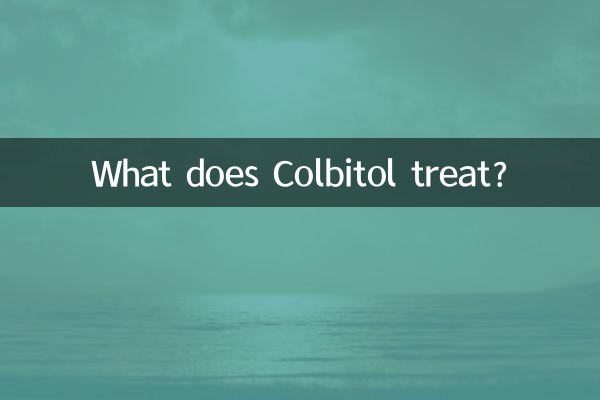 ¿Qué trata el colbitol?