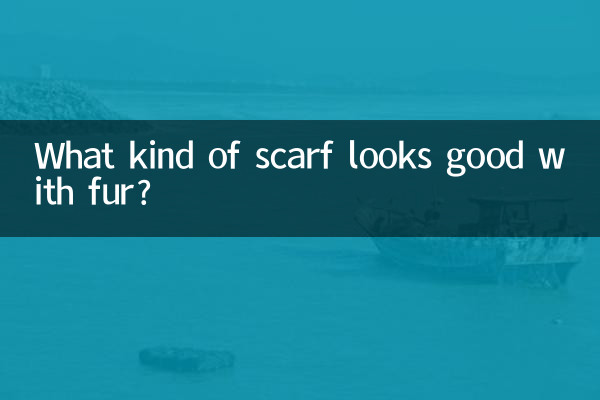 Che tipo di sciarpa sta bene con la pelliccia?