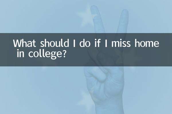 대학 시절 집이 그리워지면 어떻게 해야 하나요?